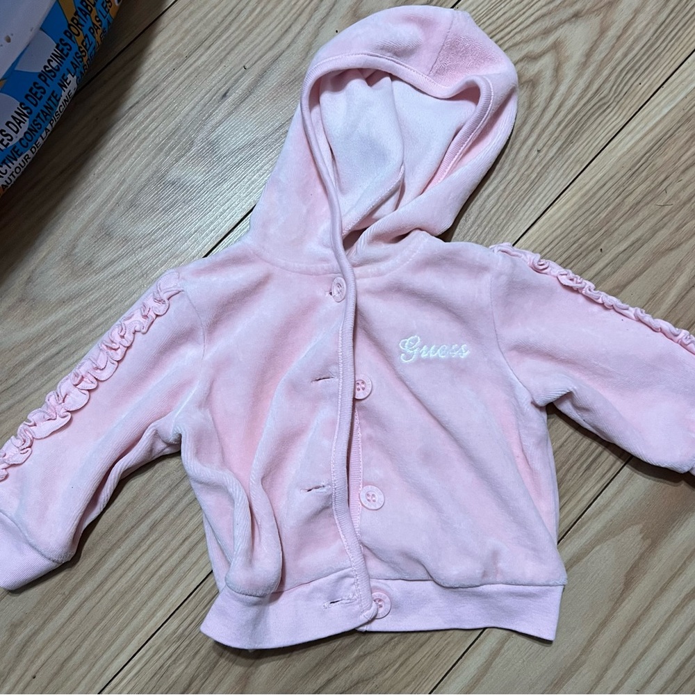 Guess baby 3-6month fleece jacket.